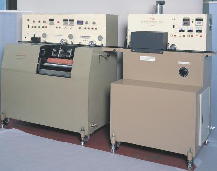 Printing area: 40 mm wide200 mm long Printing pressure: 200 to 1600 N (strain gauge measures printing pressure) Printing speed: 0.5, 1, 2, 3, 4, 5, 6, 7, 8, 9, 10 m/sec.