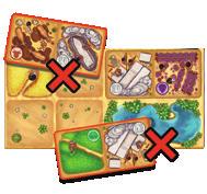 Tiles always have to lay on desert squares: it is forbidden to place them either on a Wheat square or on a