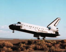 Space shuttle Discovery, 1990 The Beginning of Controlled, Powered Flight Inventors experimented with enginepowered aircraft in the 1800s, but the age of air travel did not begin until 1903 at Kitty