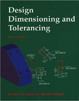 defining and interpreting dimensions, and tolerances, and related