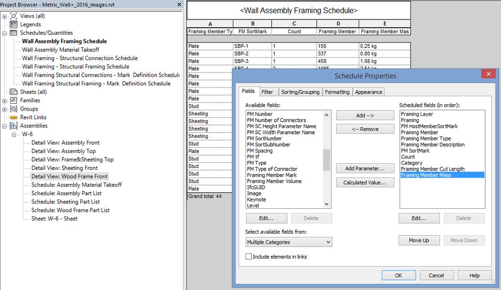 Schedules Sample schedules will be loaded with Load Families & Schedules.