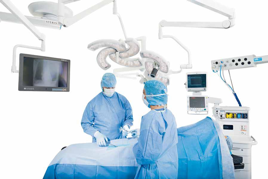 surgical environment. The videos can also be broadcast by videoconferencing for teaching purposes, for example.