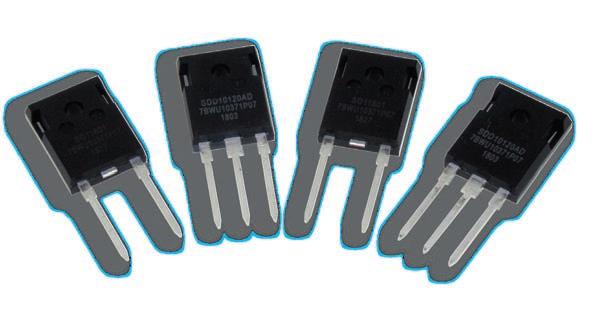 MOSFETs, Diodes & IGBTs Silicon and Silicon Carbide solutions from 500V to 1200V Screened to COTS, MIL-PRF-19500 or MIL-PRF-38534 200 C Operation available Customized Packaging and Configurations