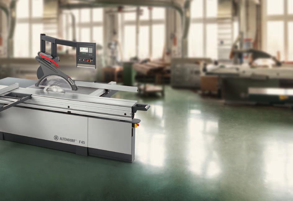 0607 Your new Altendorf packs a solid line-up of standard features.