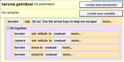 select rowboat > the entire rowboat (to face the front of the boat) Now drag in a do together, and move everything