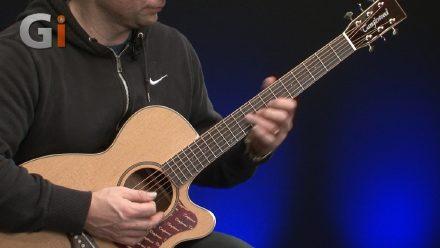 THE QUIETROOM_GUITAR REVIEW positioned Fishman Sonitone, which is positioned just inside the soundhole, making it very quick and easy to access.