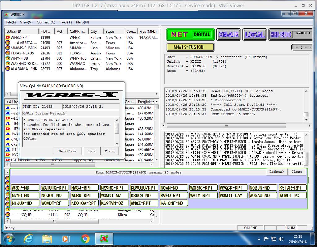 Wires-X Software