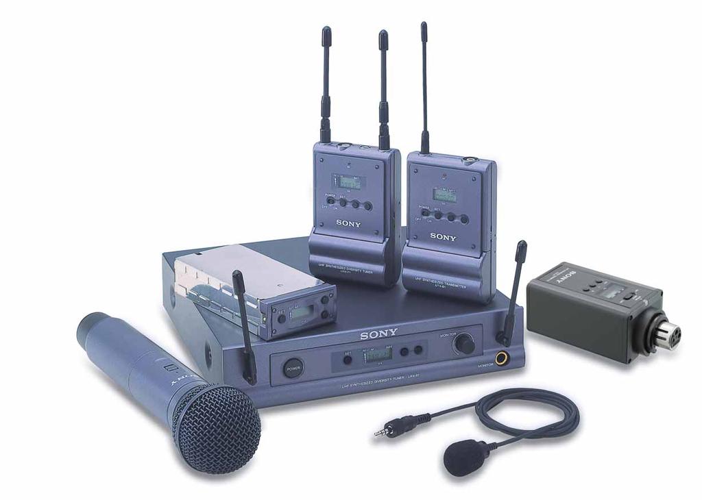 INTRODUCTION Interference-free, Affordable Operations with the Sony UWP Series UHF Synthesised Wireless Microphone System As the use of wireless microphone systems has increased dramatically for