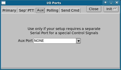 4: I/O Ports - Aux Figure 1.5: Aux Controls You might also need access to special h/w functions.
