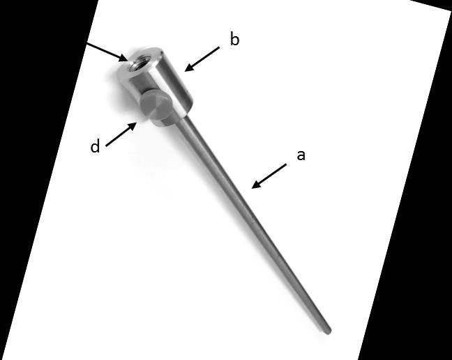 d. Counterpoise Knob Knurled knob with bolt used to connect counterpoise wires. Plate (2). CHA SPIKE MOUNT Components.