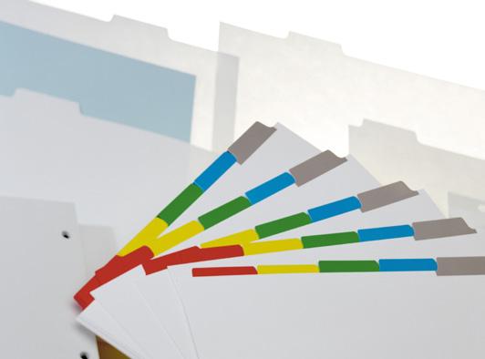 Specialty media Reverse Collation Format Tabs # Colour Items/ 003R97229 A4+ 5 White 500 003R97233 A4 5 Rainbow 500 003R97230 A4+ 10 White 500 Straight Collation Format Tabs # Colour Items/ 003R97234