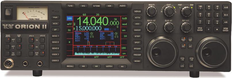 HF = HAVE FUN! Ten-Tec has a transceiver for you! ORION II: Unparalleled in amateur radio.