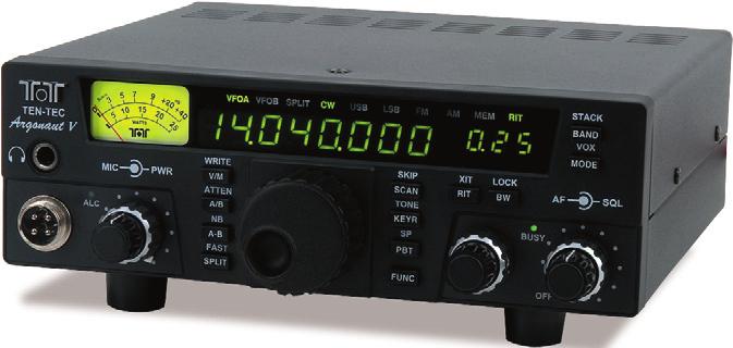 Optional Collins mechanical fi lters for CW use plus built-in DSP fi ltering. Superb SSB transmit capability with multiple controls for tailoring your audio.