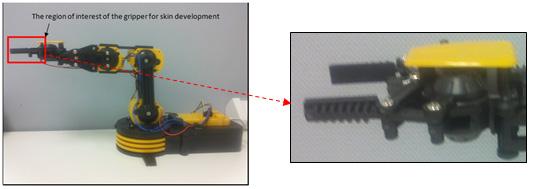 1. INTRODUCTION This paper presents the work done towards the development of a Tactile Sensing System (TSS) for the application of robotic manipulation, using tactile Force Sensing Resistor (FSR)