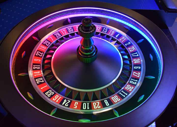 Our vast experience of working with the online gaming industry means we are expertly equipped to produce Roulette wheels which overcome the challenges of