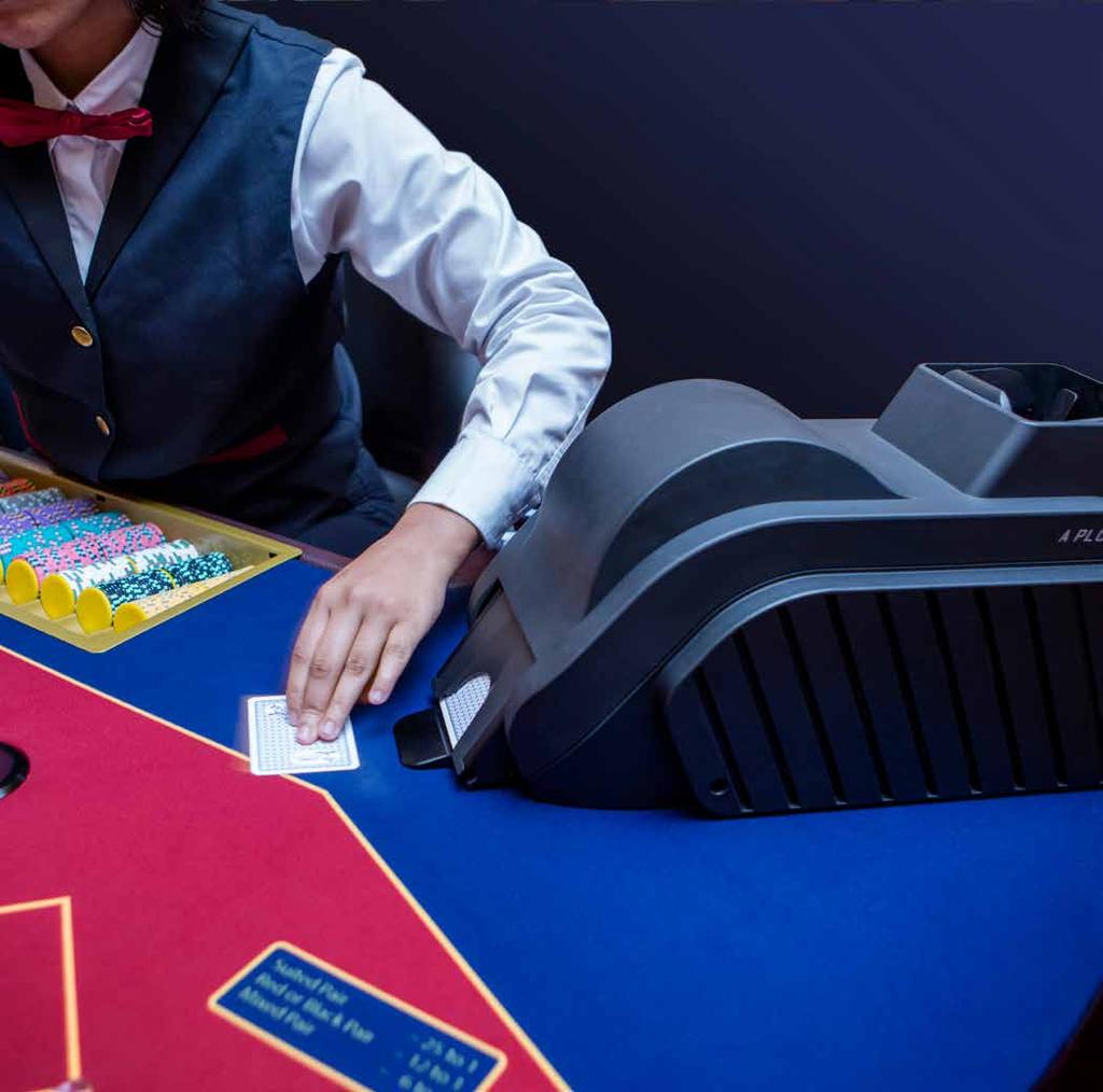 Taking Roulette to the next level, Blaze uses LED technology beneath the gaming surface to display eye catching animations, game status prompts and winning numbers.