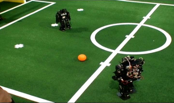 Conclusion A brief description of a kid-size humanoid soccer robot named TWNHR-IV is presented.
