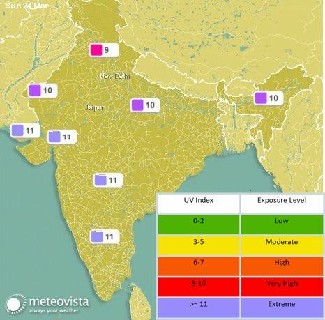 UV. Effect in India India is High UV Sensitive Country As windows are exposed to all harsh & extreme weathers, it is important that these UPVC windows can sustain
