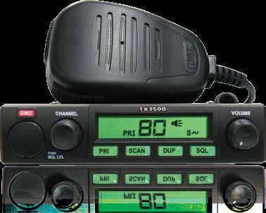 The full function LCD remote microphone provides the ability to control all the radio s features in the palm of your hand, and is the