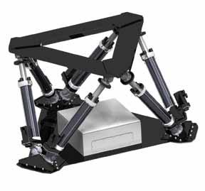 HEXAPOD SYSTEMS em6-400-1500 Most Cost Effective System Low cost professional motion system. Typical applications: car and truck simulation. Up to 0.