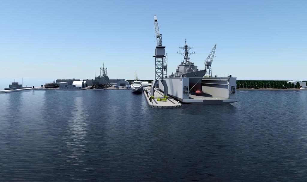 Lockheed Martin Moorestown, New Jersey Ship Integration & Test 3D Space Arrangements for Naval Ships Topside Design for