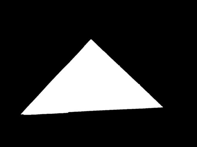 Step 2 Fold square in half diagonally to create a