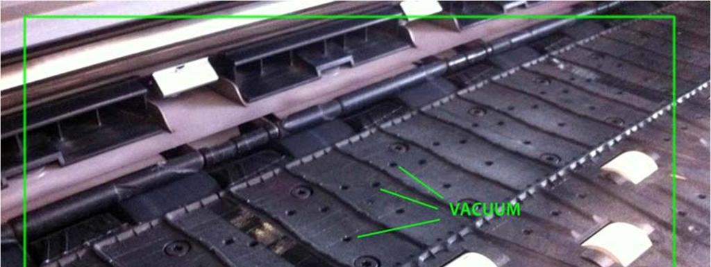 printers, vertical banding can also occur because the vacuum is set too high.