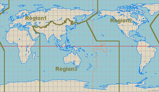 ITU Regions: ITU Regions are used to assist in the management of frequency allocations. Figure 11 - Alaska, Hawaii and the lower 48 states are in ITU Region 2.