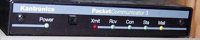 A simple packet radio station consists of a computer terminal (laptop), a Terminal Node Controller (TNC) and a radio.