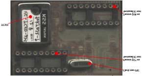 This PCB must be placed between Q17 and Q18 and their sockets.