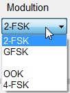 C- FSK Deviation Frequency Deviation set-up Normal 4.0K or 4.