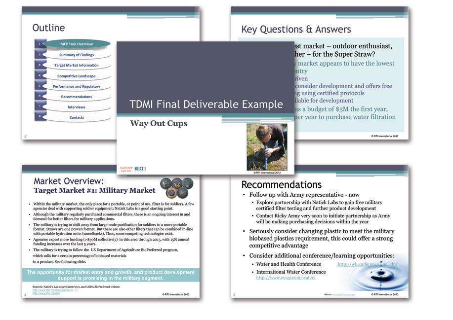 TDMI Step 5 Report Provide actionable recommendation with support TDMI Step 5 Tool or Technique Report Document