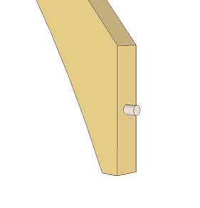Spacer 29. There are 2 Left and 2 Right Sided Corner Brackets (J) with Spacers.