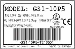 GS1 AC Drive Introduction Purpose of AC Drives AC drives are generally known by many different names: Adjustable Frequency Drives (AFD), Variable Frequency Drives (VFD), and Inverters.