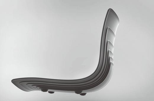 The 5-Waves chair series is the first harvest of this fertile
