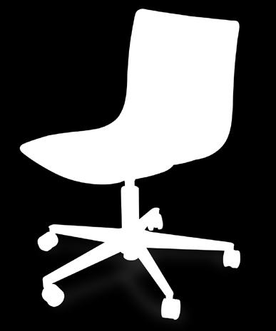 Chair shell: Made by 100% virgin polypropylene for high