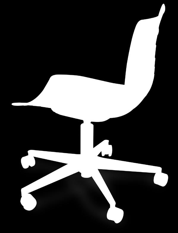 Frame: Die-cast Aluminum five-star chair base + PU/
