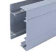 XL313 308 x 65mm Dado and skirting trunking with four deep compartments.