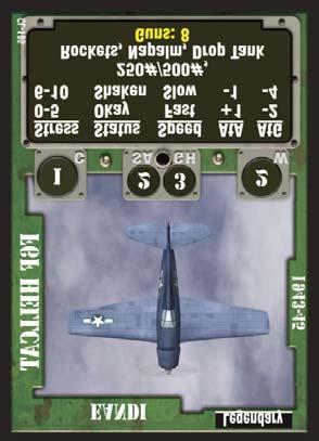 Game Components - Cards and Dice Pilot Cards These cards represent your Pilots and Aircraft.