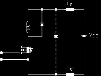 inductances are effective. For example, inserting a capacitor as shown in Figure 2.4.