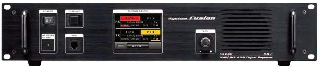 DR-1X Fusion Repeater C4FM digital/conventional FM Dual band covering VHF/UHF amateur radio