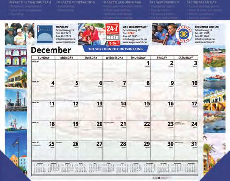 Customize one of our stock calendar grids or design one from scratch You select starting and ending months One to four-color printing