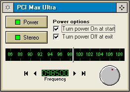 You may need to reboot your PC again, depending on the operating system that you re using. Fig. 4: PCI MAX 2004 icon, click it to bring up the control program for the PCI MAX 2004 card.