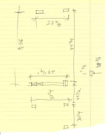 Layout Cutting of Wall & Cabinet Framing