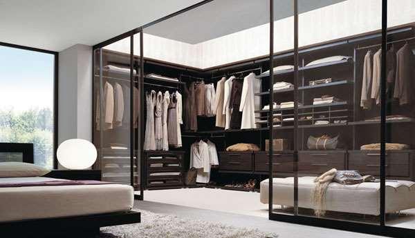 storing clothes. Wardrobes are mostly built-in with the wall.