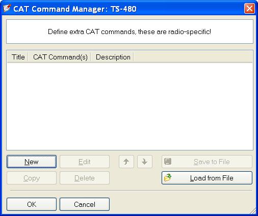 Macros Introduction HRD supports two types of custom definitions: CAT commands, and Combinations of standard HRD input fields. Macros are selected from the Macros pane in the Selection window.