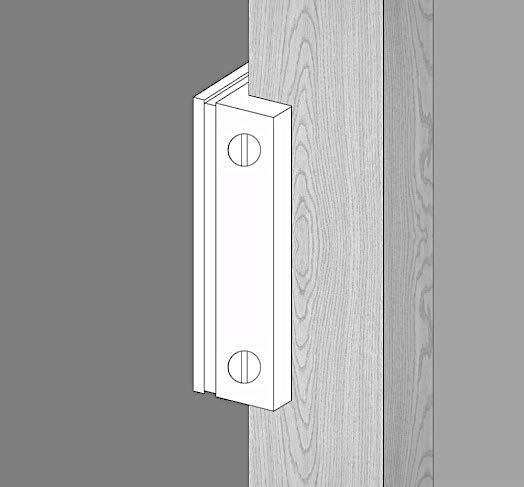 6. Install the Keeper & Test Operation Close the door and position the keeper onto the door frame surface, making sure that it is