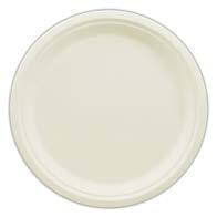 Compostable Plates - 10" 4 x 125 Plates - Plastic Plates - Foam Code Description