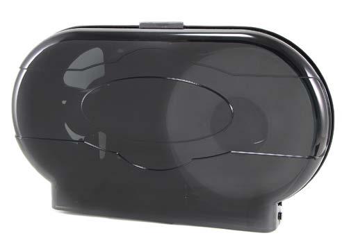 Toilet Tissue Dispensers 3151010 Black Translucent Made of durable, impact resistant plastic Translucent cover allows user to