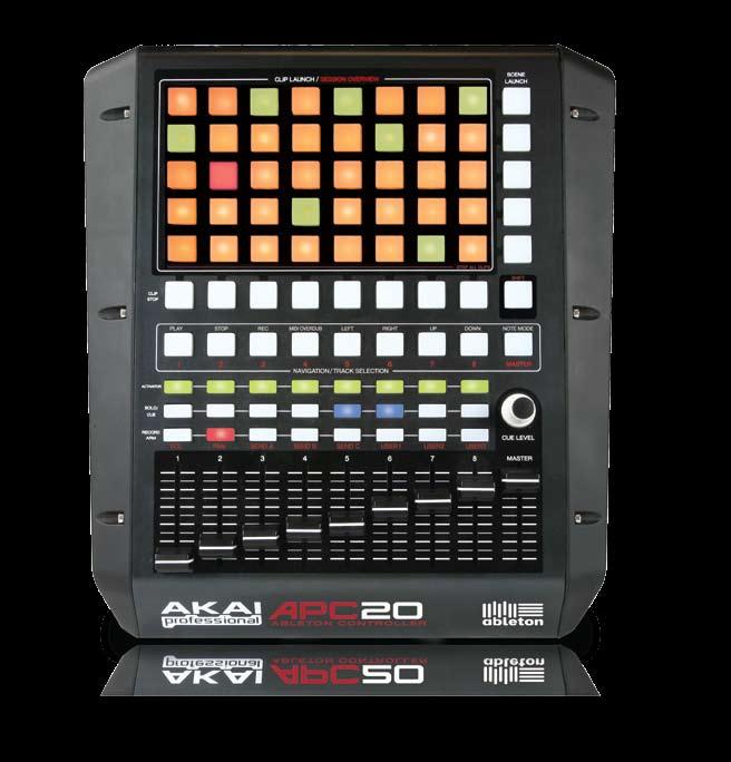 Designed in partnership with Ableton, the APC20 is the ideal controller for Live users looking for maximum portability, or APC40 owners looking to expand their existing Live setup.